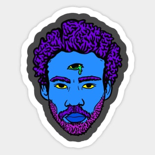 Eye Like Gambino Sticker